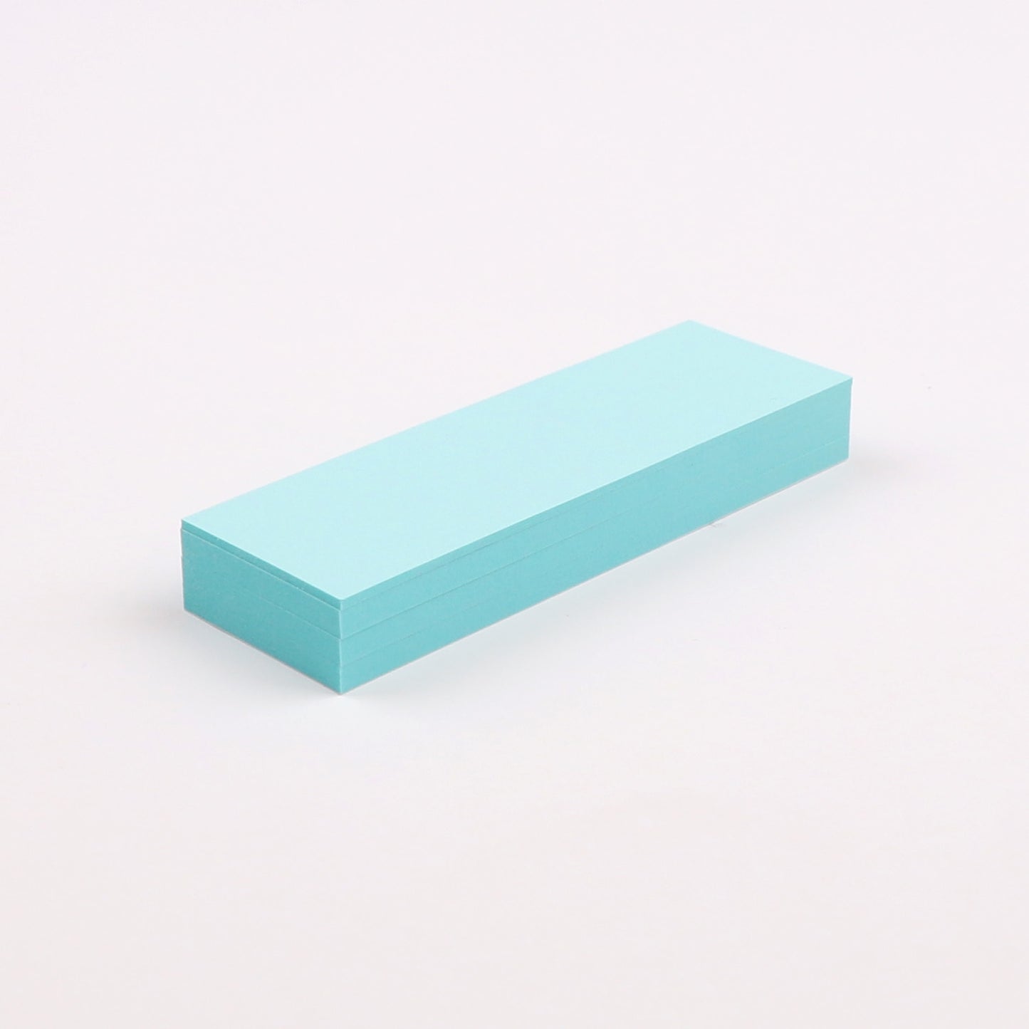 一般付箋 25x75mm 青色