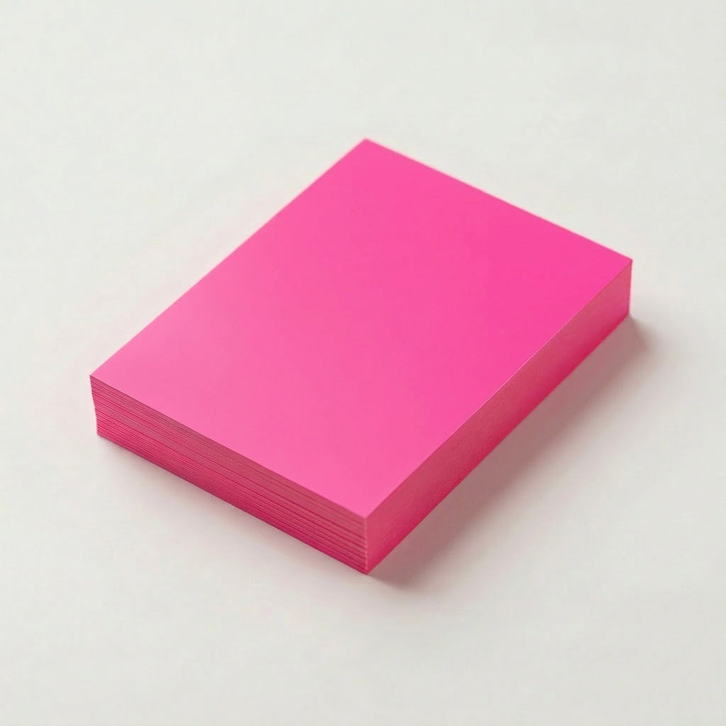 一般付箋 38x50mm 蛍光ピンク