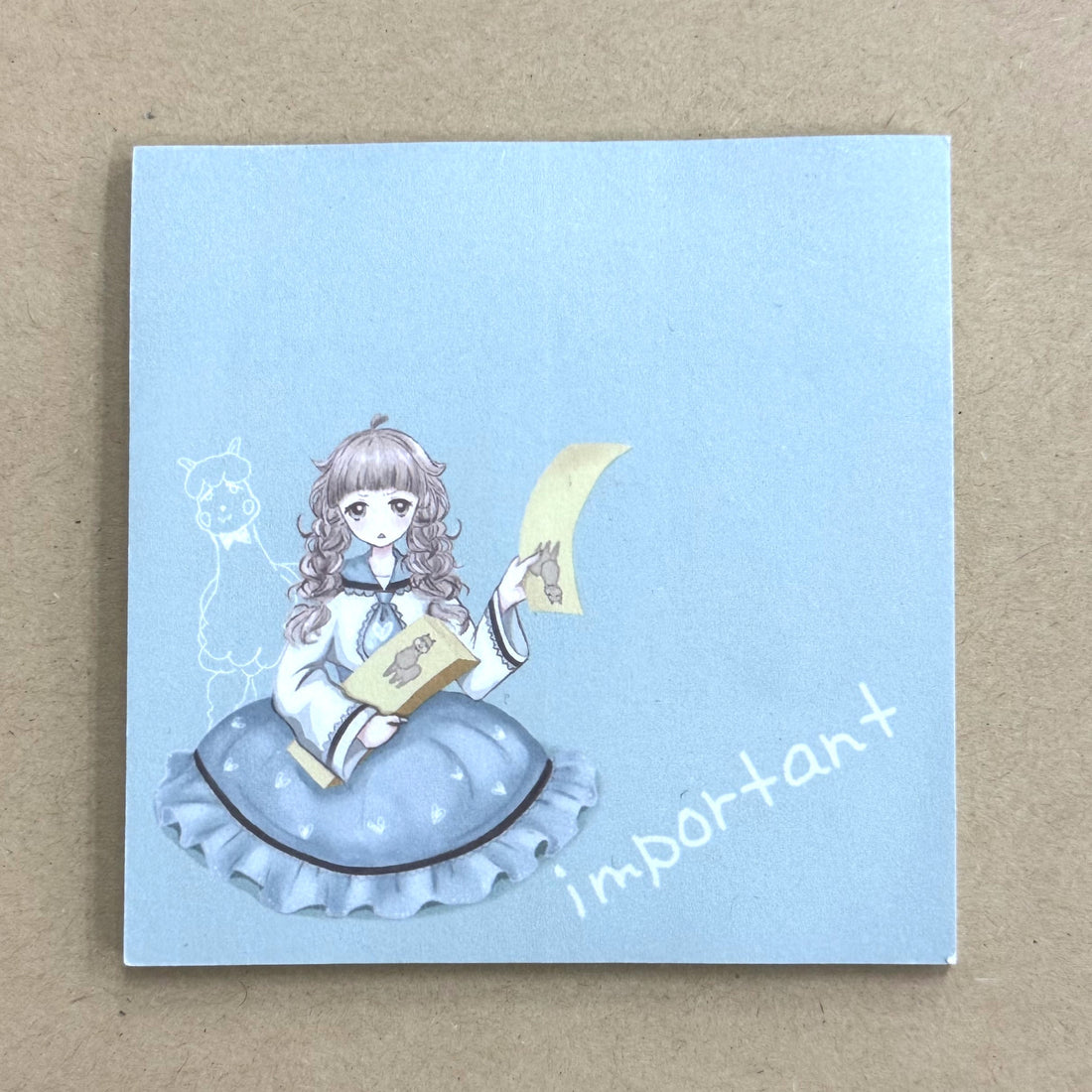 [小ロット専用] オリジナルカラー付箋　70x70mm