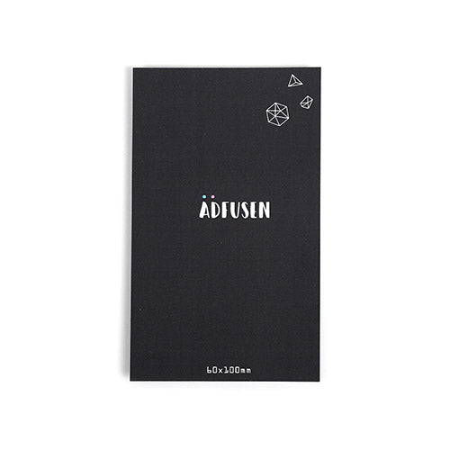 台紙付箋 60x100mm①  30枚綴り