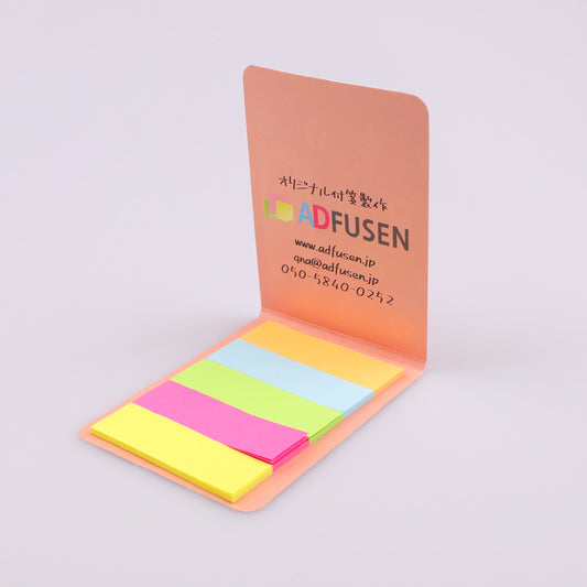 カバー付き付箋 60x80mm ① 30枚綴り