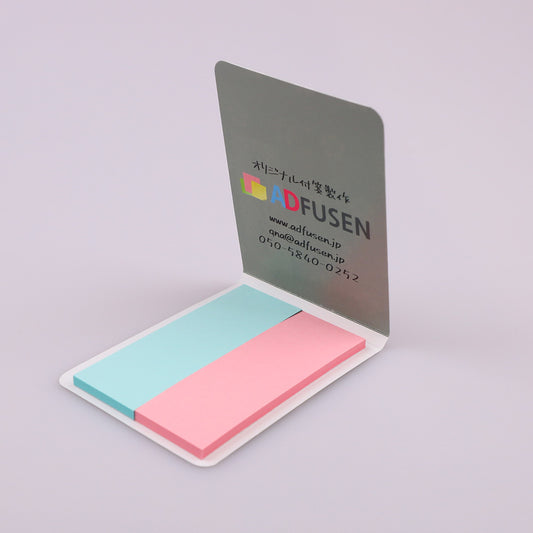 カバー付き付箋 60x80mm ④ 30枚綴り