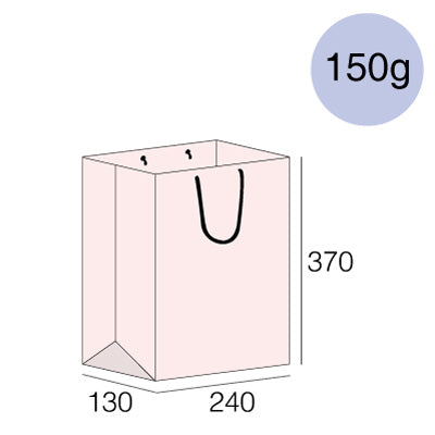 上質紙/150ｇ/横240x縦370xマチ130mm