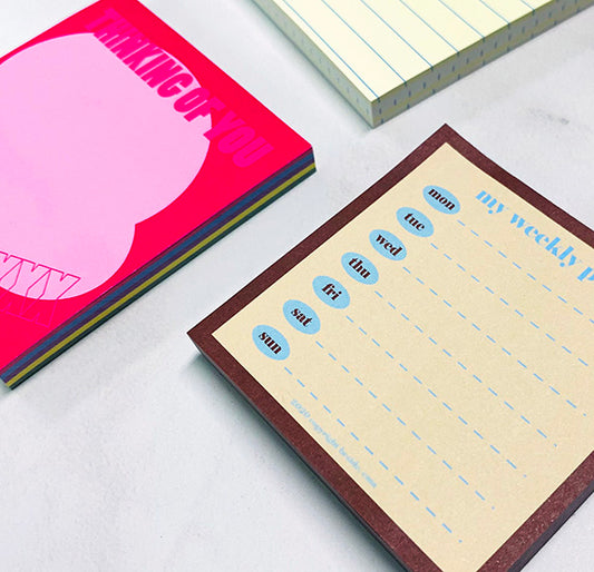 [小ロット専用] メモ帳 80x80mm