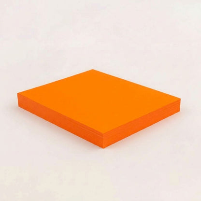一般付箋 100x75mm 蛍光オレンジ