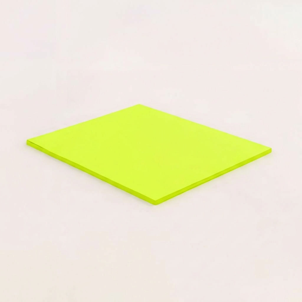一般付箋 100x75mm 蛍光黄色