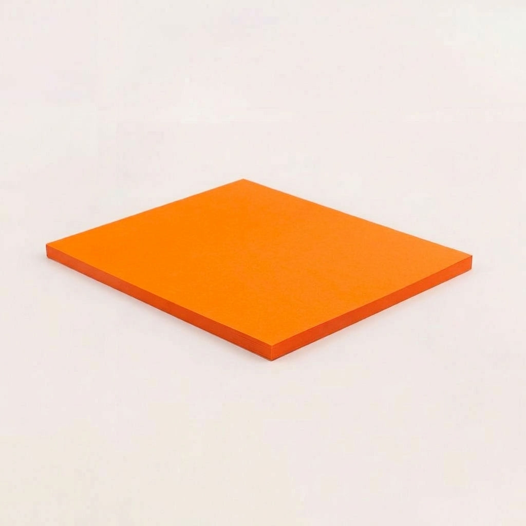 一般付箋 100x75mm 蛍光オレンジ