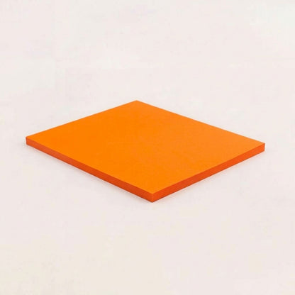 一般付箋 100x75mm 蛍光オレンジ