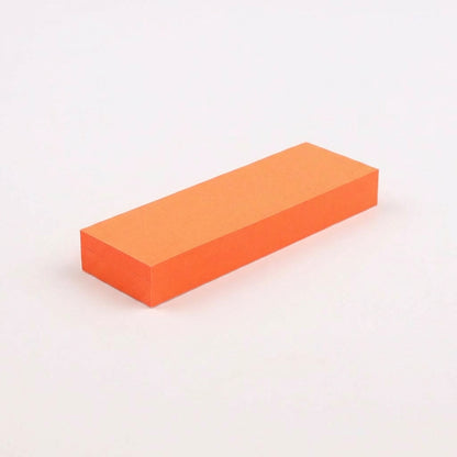 一般付箋 25x75mm 蛍光オレンジ
