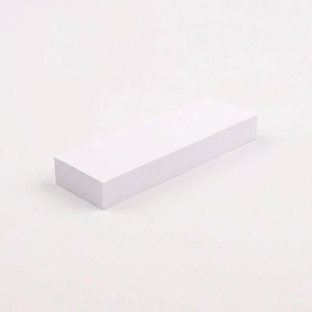一般付箋 25x75mm 白色