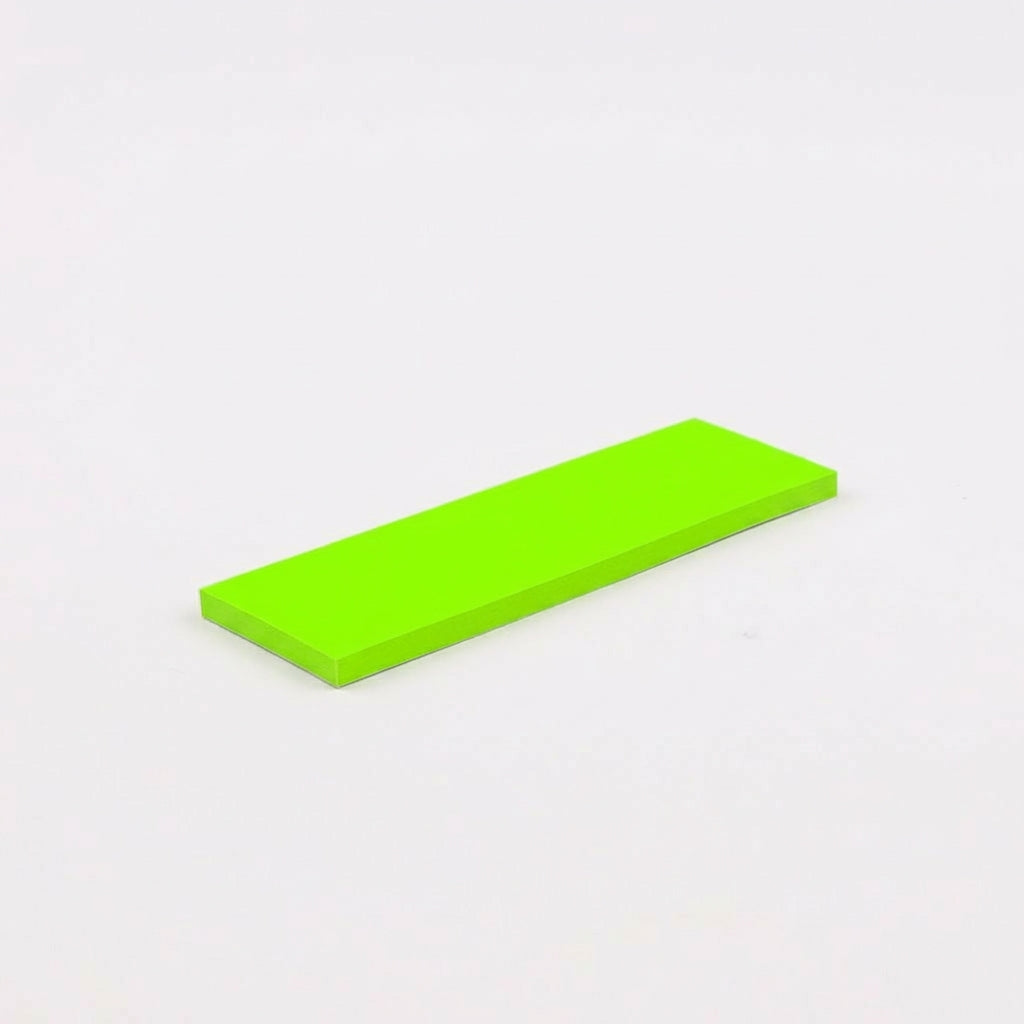 一般付箋 25x75mm 蛍光グリーン
