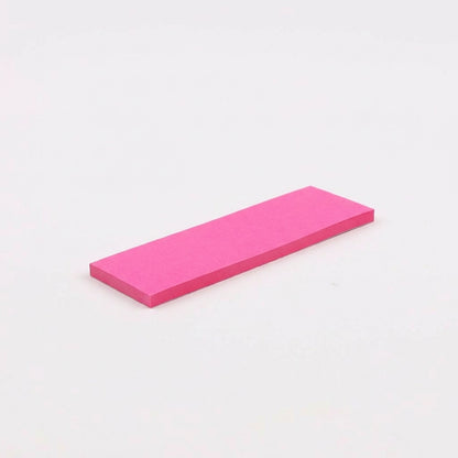 一般付箋 25x75mm 蛍光ピンク