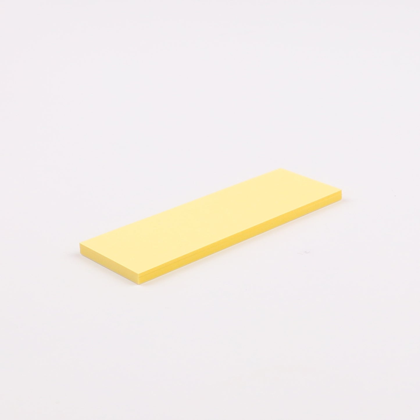 一般付箋 25x75mm 黄色