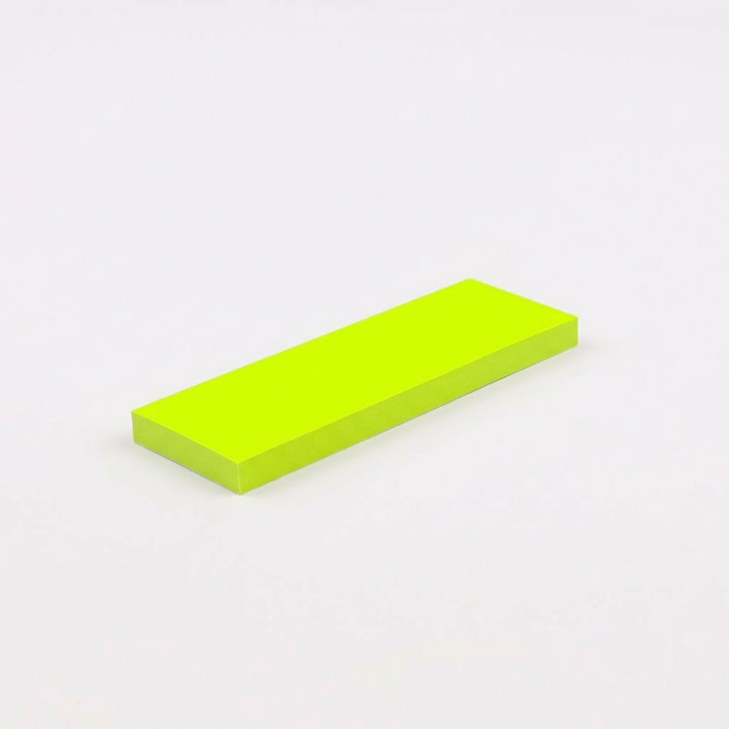一般付箋 25x75mm 蛍光グリーン