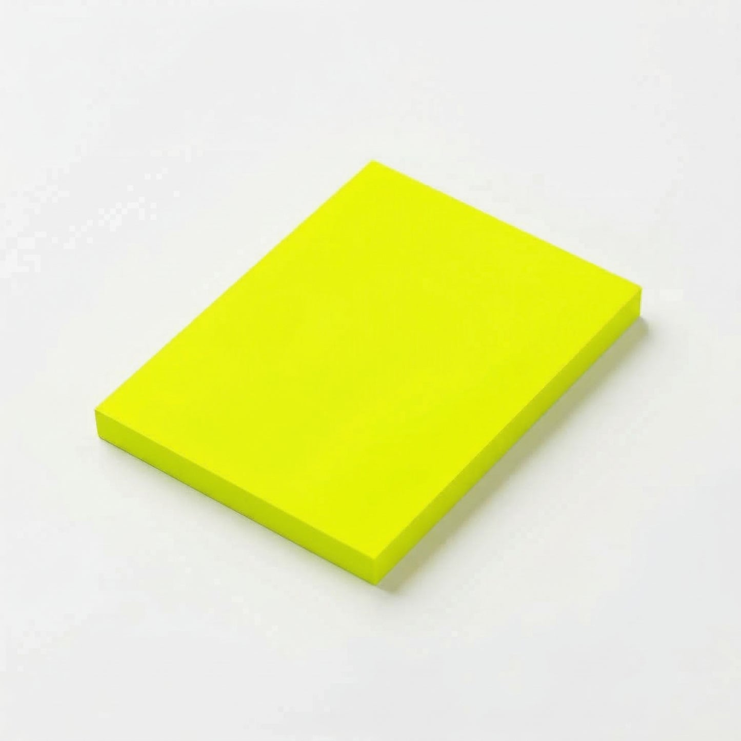 一般付箋 38x50mm 蛍光黄色