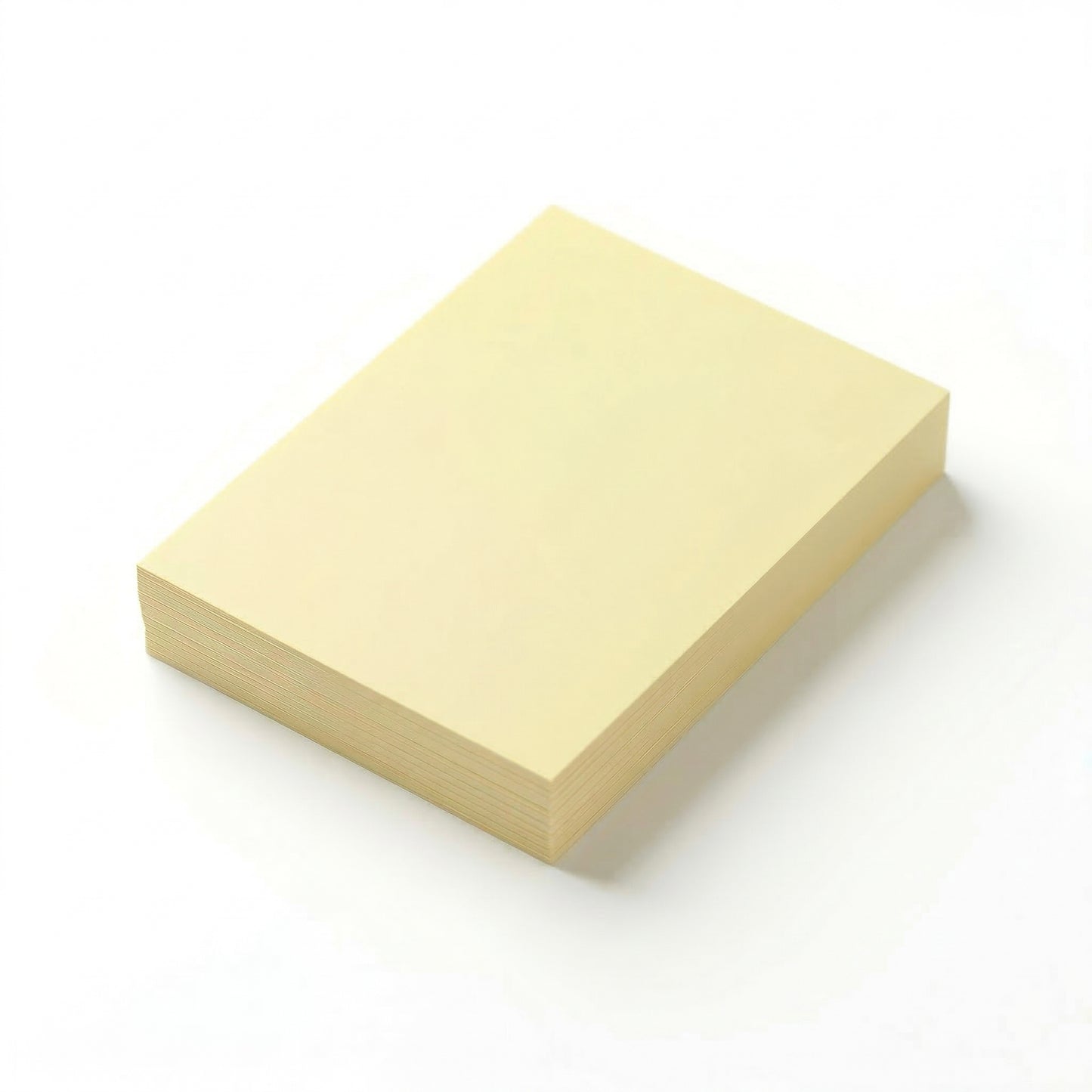 一般付箋 38x50mm 黄色