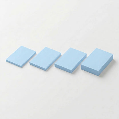 一般付箋 38x50mm 青色