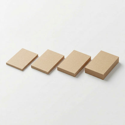 一般付箋 38x50mm クラフト紙
