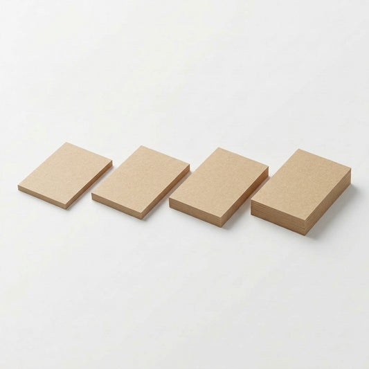 一般付箋 38x50mm クラフト紙