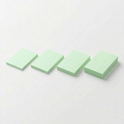 一般付箋 38x50mm 緑色