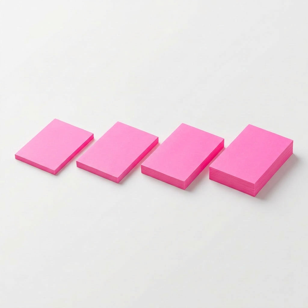 一般付箋 38x50mm 蛍光ピンク