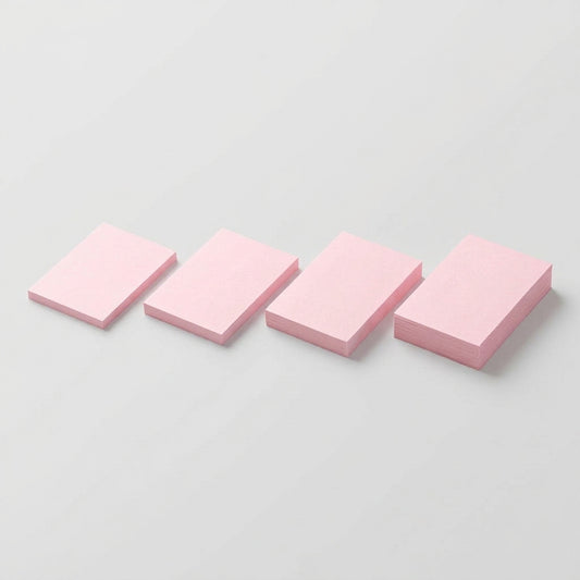 一般付箋 38x50mm ピンク