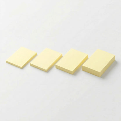 一般付箋 38x50mm 黄色