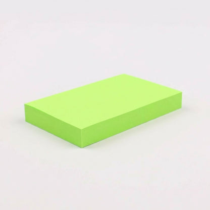 一般付箋 50x75mm 蛍光グリーン