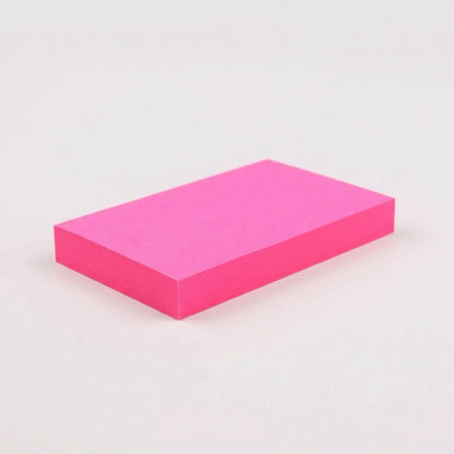 一般付箋 50x75mm 蛍光ピンク