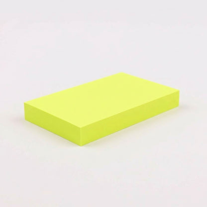 一般付箋 50x75mm 蛍光黄色