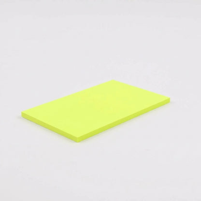 一般付箋 50x75mm 蛍光黄色