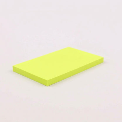 一般付箋 50x75mm 蛍光黄色