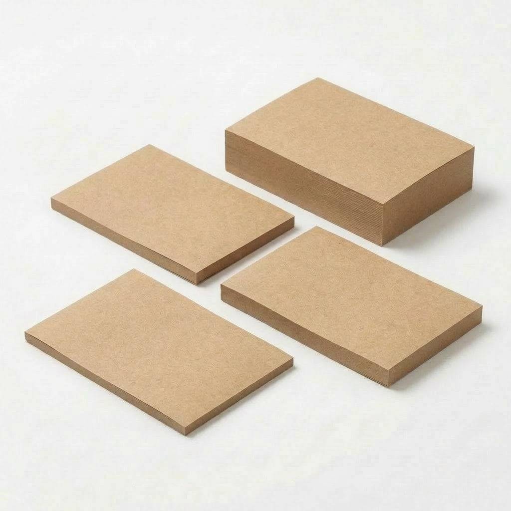 一般付箋 50x75mm クラフト紙