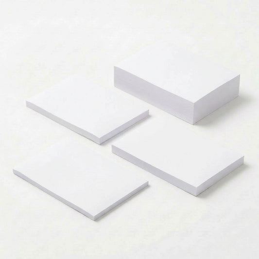 一般付箋 50x75mm 白色