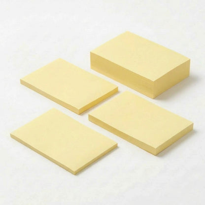 一般付箋 50x75mm 黄色
