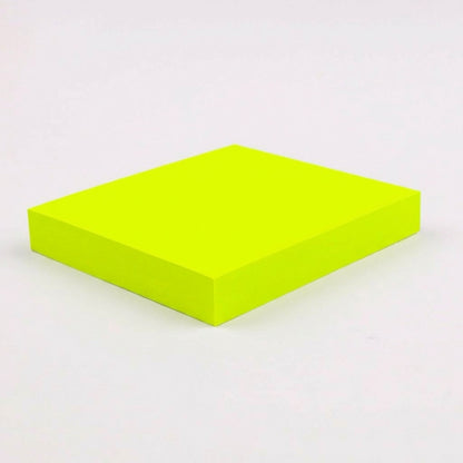 一般付箋 70x75mm 蛍光黄色