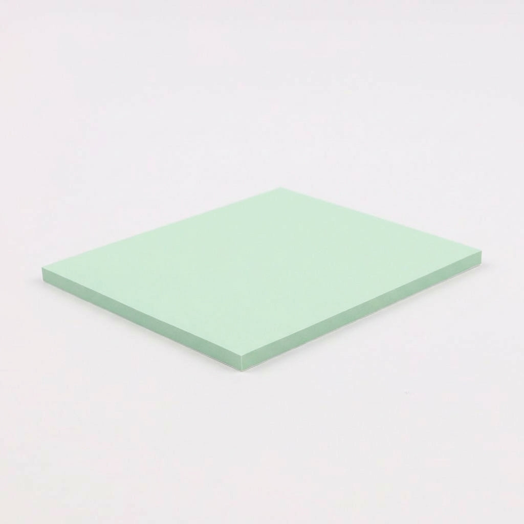 一般付箋 70x75mm 緑色
