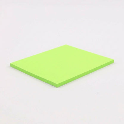 一般付箋 70x75mm 蛍光グリーン