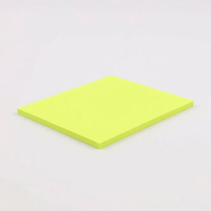 一般付箋 70x75mm 蛍光黄色