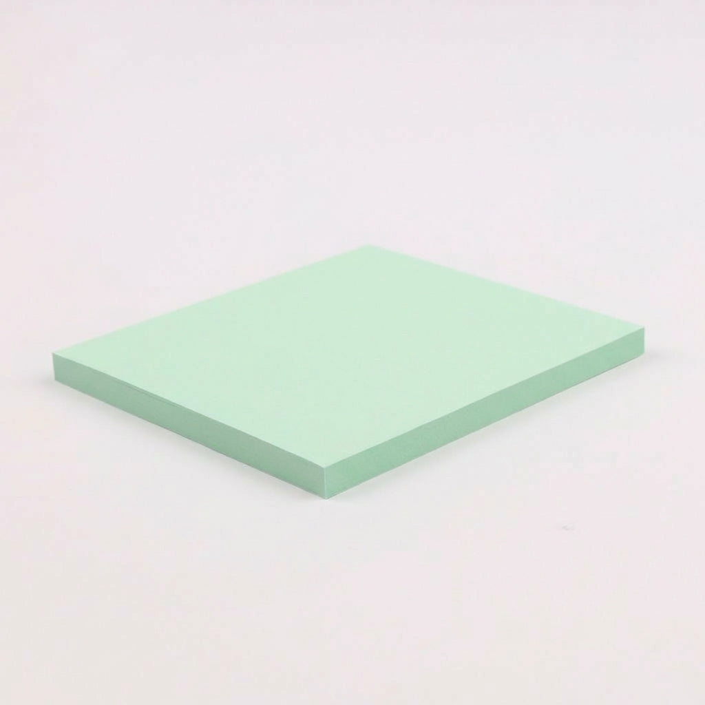 一般付箋 70x75mm 緑色