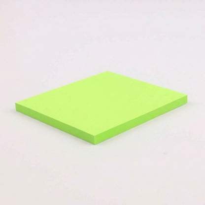 一般付箋 70x75mm 蛍光グリーン