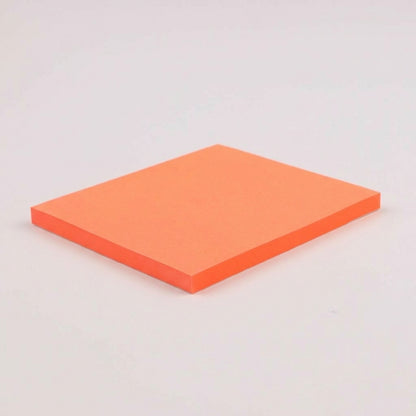 一般付箋 70x75mm 蛍光オレンジ
