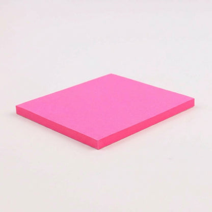 一般付箋 70x75mm 蛍光ピンク
