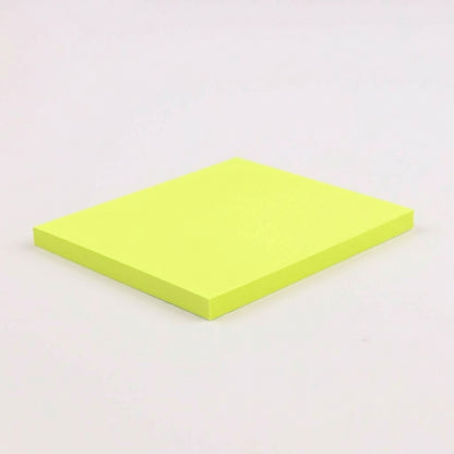一般付箋 70x75mm 蛍光黄色