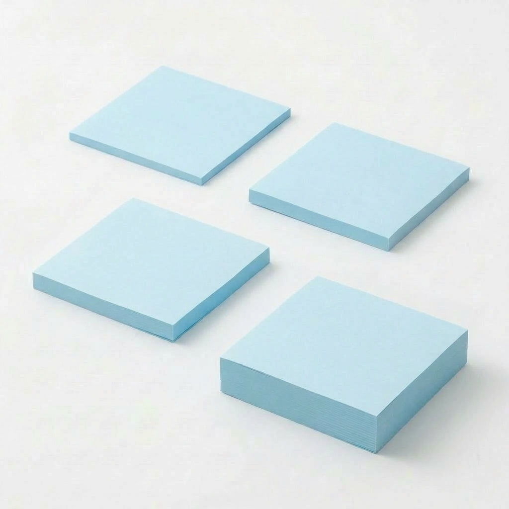 一般付箋 70x75mm 青色