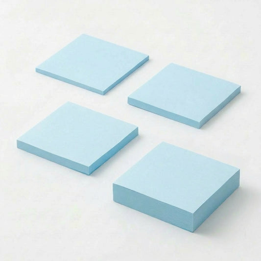 一般付箋 70x75mm 青色