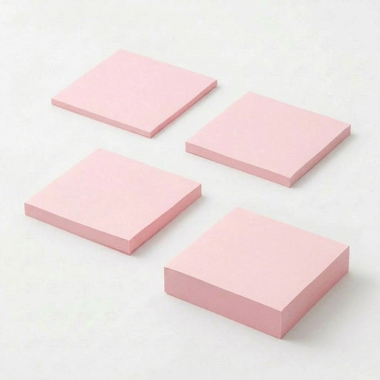一般付箋 70x75mm ピンク