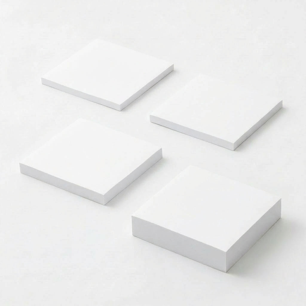 一般付箋 70x75mm 白色