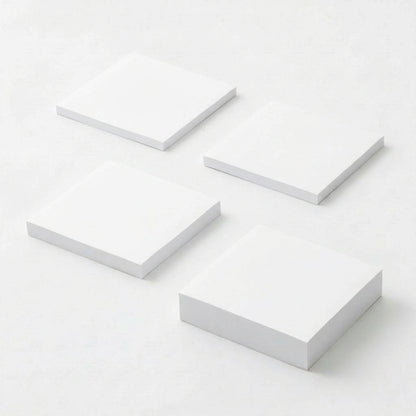 一般付箋 70x75mm 白色