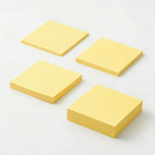 一般付箋 70x75mm 黄色